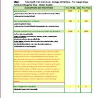 Devis G&eacute;om&egrave;tre.