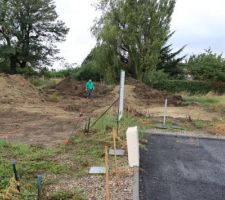 Terrassement en cours