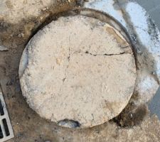 Béton et puit perdu
