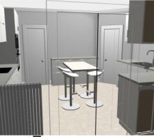 Plan cuisine 1: partie basse