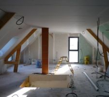 Isolation de l'&eacute;tage