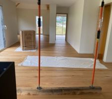 Retouche lame suite à l'impact