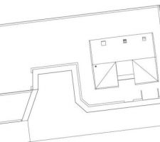 Implantation maison sur le terrain