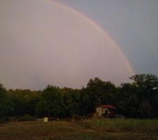 L'arc en ciel !