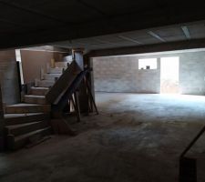 Escalier sous-sol