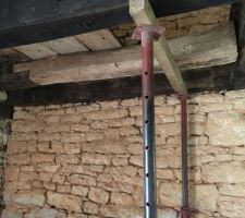 Poutre ancienne trémie + début plancher