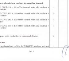Notice descriptive volets roulants