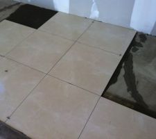 D&eacute;part du carelage...