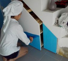 Placard sous escalier: fa&ccedil;ade de chez IKEA, coin des bonnes affaires