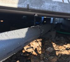 Fixation des évacuations avec des colliers RectoFix
