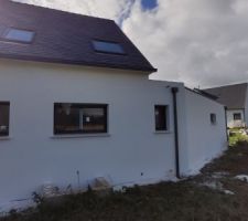 Enduit presque fini