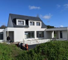 Enduit presque fini