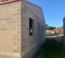 L?évolution de la charpente... ça prend forme !