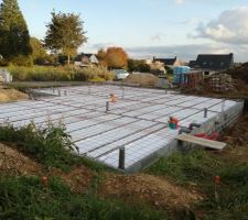 Le vide sanitaire est termin&eacute;, &ccedil;a avance vite.