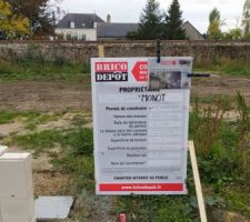 3ème semaine d'affichage du panneau