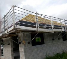 Sous toiture et lattage