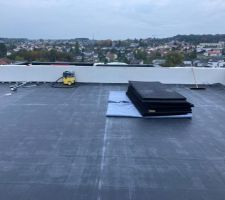 Mise en place de l?epdm