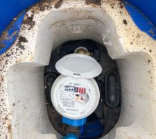 ? Pose compteur d?eau ?