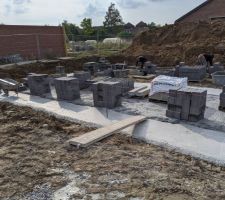 Montage du vide sanitaire