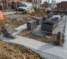 Montage du vide sanitaire