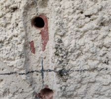 Poteau sans portail attache haute