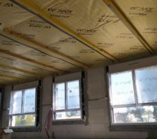 Isolation du plafond