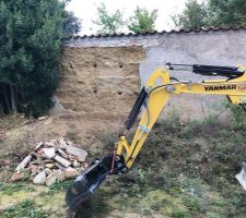 On récupère de l'espace et on fait un espace de jardinage