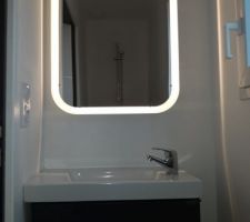 Raccordement du miroir &eacute;clair&eacute;