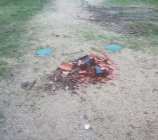 Ça c'est normal, le chantier est terminé pourtant.