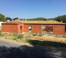 Montage de la charpente