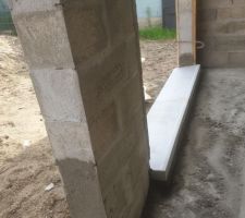 Pose des rebords de,fenetre