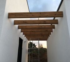 Pergolas installées!