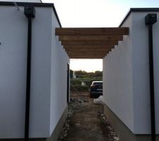 Pergolas installées!