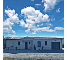 Aspect ext&eacute;rieur de notre maison.