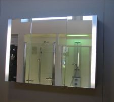 Armoire à glace pour salle de bain