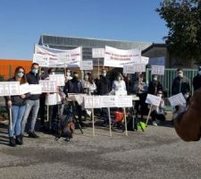 Manifestation le 24/10/2020 devant le siège