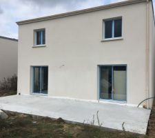 Le cr&eacute;pi est r&eacute;alis&eacute; ainsi que la terrasse.
