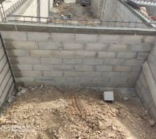 Mise en place poutrelles et hourdis du plancher