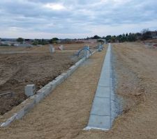 Les travaux du lotissement ont bien avanc&eacute;s. Les ouvriers continuent &agrave; bosser malgr&eacute; le confinement. Merci &agrave; eux.