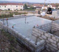 Dalle Garage et VS habitable