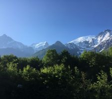 Juste avant de faire une proposition pour le terrain en février 2018, nous sommes partis avec mon fils faire une rando à ski au dôme du goûter avec un bivouac dans un trou de neige vers la jonction. Maintenant quand je vois cette vue j'ai toujours cette rando qui me revient... la montagne ça vous gagne disait la pub !