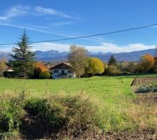 Vue depuis la fenêtre de la cuisine