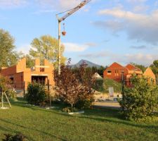 3 des 5 maisons du lotissement
