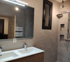 Salle de bain des parents terminée !
