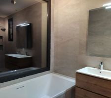 Salle de bain des parents terminée !