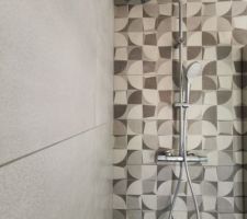 Douche à l'italienne...