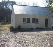 VOici uen vue de notre maison finie