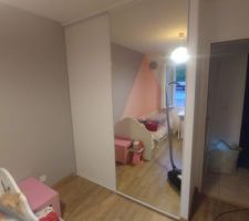 Porte de placard chambre 2