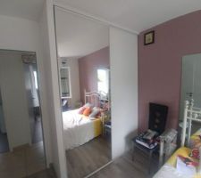 Porte de placard chambre 1