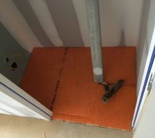 Natte d'étanchéité WC